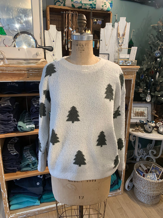Holiday Evergreen Sweater